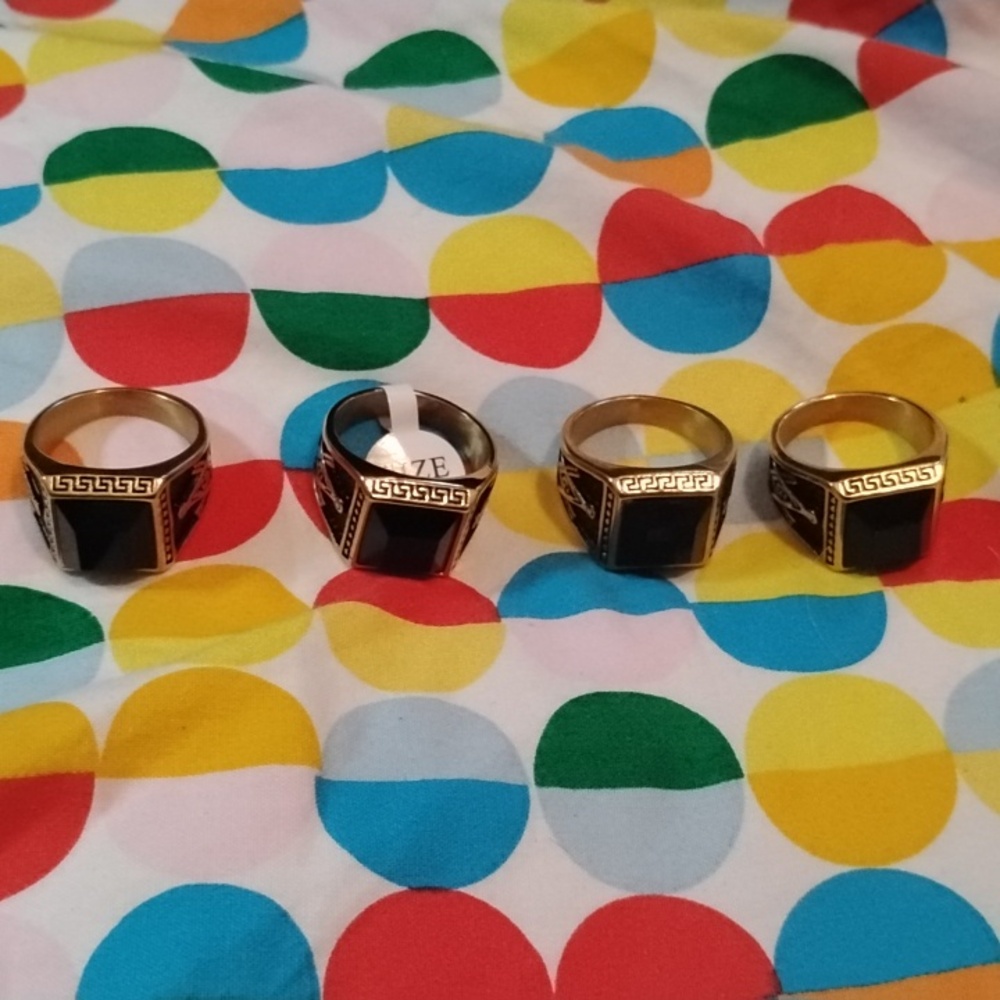 Freemason rings. Size 11